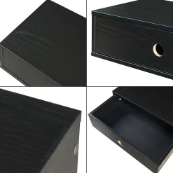 [En.Casa] Étagère murale Stor 65 x 30 x 15 cm noir en.casa* Etagère Murale