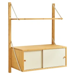 [En.Casa] Étagère murale Tingvoll bambou 85 x 65 x 34 cm naturel en.casa* Etagère Murale