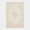 Clearance Décoweb Tapis à motif floral oriental - Médina - Ecru - 200 x 290 cm