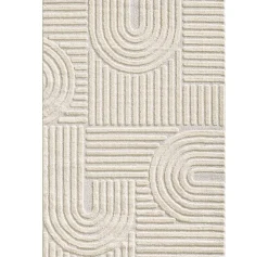 Studio Deco Tapis à relief Lena Crème 200x290cm* Tapis Pour Salon