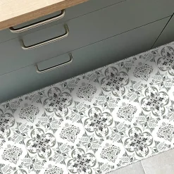 99Deco Tapis antidérapant - Agathe - vinyle - int./ext. - Multicolore - 120x200cm* Tapis Pour Cuisine