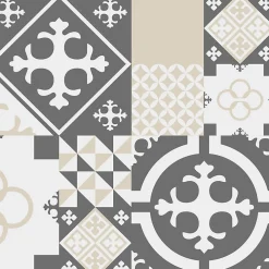 99DECO Tapis antidérapant - CS Sable - vinyle - int./ext. - Beige - 120x200cm* Tapis Pour Cuisine