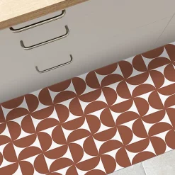 Sale 99Deco Tapis antidérapant - Equilibre - vinyle - int./ext. - Ocre - 50x200cm