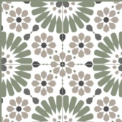 99DECO Tapis antidérapant - Marsiho - vinyle - int./ext. - Multicolore - 50x200cm* Tapis Pour Cuisine