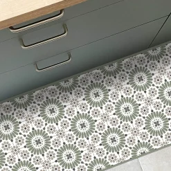 99DECO Tapis antidérapant - Marsiho - vinyle - int./ext. - Multicolore - 50x120cm* Tapis Intérieur|Tapis Pour Cuisine