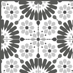99DECO Tapis antidérapant - Marsiho - vinyle - int./ext. - Gris - 50x200cm* Tapis Pour Cuisine