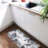 99DECO Tapis antidérapant - Végétal - vinyle - int./ext. - Noir - 50x200cm* Tapis Pour Cuisine