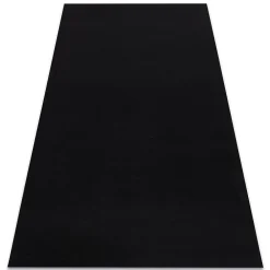 RugsX Tapis AntidÉrapant Rumba Couleur Unique Noir 200x300 cm 161043 1 szt.* Tapis Intérieur|Tapis Pour Salon