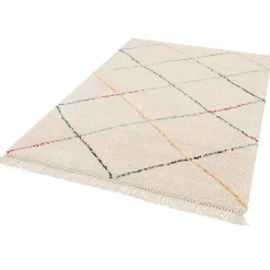 Balta Tapis berbère losange coloré sur fond beige L.170 x l.120cm* Tapis Intérieur|Tapis Pour Chambre