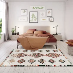 Clearance Balta Tapis berbère Manzo multicouleurs L.170 x l.120 cm