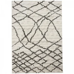 Unamourdetapis Tapis berbère tissé motif ethnic NALIFO, blanc* Tapis Intérieur|Tapis Persan Et Berbère