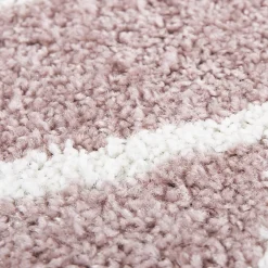 Clearance Unamourdetapis Tapis berbère tissé motif ethnic BALANIO, rose, blanc