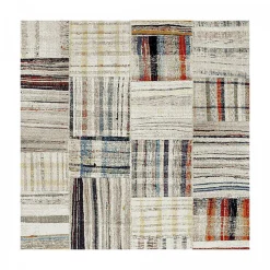 Clearance Unamourdetapis Tapis berbère tissé motifs tribaux LYN8 MARO, beige