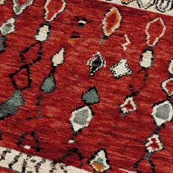 Unamourdetapis Tapis berbère tissé motifs tribaux LYN8 MOROCO, rouge* Tapis Persan Et Berbère