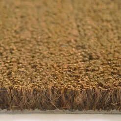 Best Décoweb Tapis Brosse Coco - Spécial PMR-ERP - Ecru - Ep, 23 mm - Rouleau de 2m x 4m