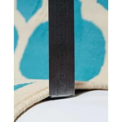 Unamourdetapis Tapis chambre tissé motif géométrique LYN1 STYLE, bleu* Tapis Pour Chambre