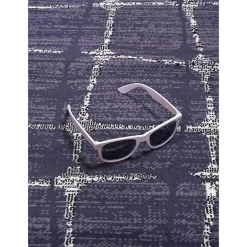 Discount Unamourdetapis Tapis chambre tissé motif géométrique LYN49 SOFIA, gris