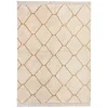 Hot Deko & Co Tapis coton berbère 120 x170 cm beige