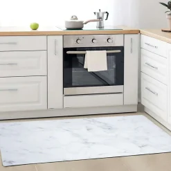 The Deco Factory Tapis de cuisine imprimé marbre 45x120 - vinyle antidérapant* Tapis Pour Cuisine