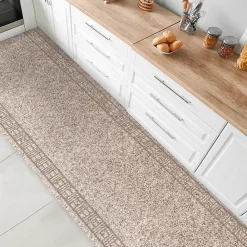 Best Floordirekt Tapis de cuisine sur mesure, Primaverum, Beige 66 x 150 cm