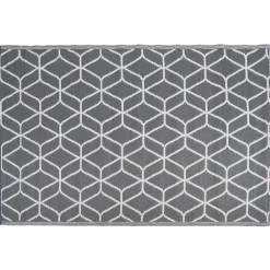Esschert Design Tapis de jardin en polypropylène à motifs* Tapis Extérieur