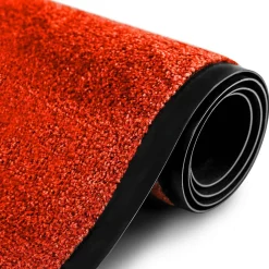 Best Floordirekt Tapis de Porte Paillasson d'entrée Rhine Rouge 90 x 120 cm
