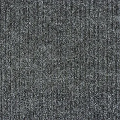 Décoweb Tapis d'entrée côtelé antisalissures & antidérapant - 1er prix - Gris - Rouleau de 1m x 2m* Tapis D'Entrée Et Paillasson