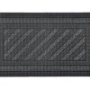 Best Tapis d'entrée grattoir à picots floqués noir L.70 x l.40cm