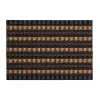 Best Tapis d'entrée grattoir marron et gris L.60 x l.40cm