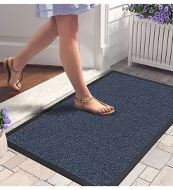 Best Pro Et Discount Tapis d'entrée paillasson d'accueil antipoussière Taille - BLEU-60X90