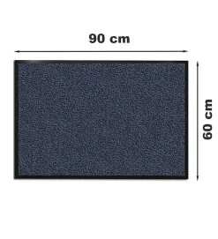 Best Pro Et Discount Tapis d'entrée paillasson d'accueil antipoussière Taille - BLEU-60X90