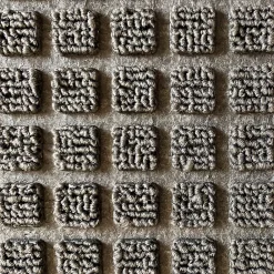 Sale GoodHome Tapis d'entrée polypropylène Boykins gris L.45 x l.75 cm