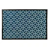 Best GoodHome Tapis d'entrée polypropylène Boykins motif vert L.60 x l.90 cm