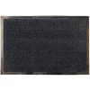 GoodHome Tapis d'entrée polypropylène Boykins gris foncé L.60 x l.90 cm