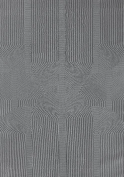 Clearance The Carpet Tapis design salon Moderne Art Curve Durable, Gris, 80 x 150 cm - LIMA