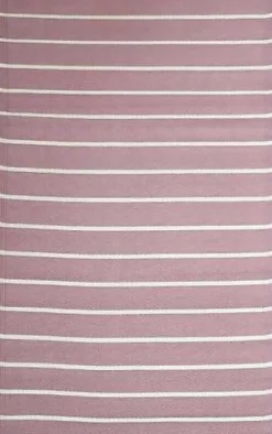 Sale Dylrev Tapis d'extérieur tissé à rayures rose et blanc L.170 x l.120