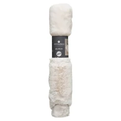 Atmosphera Tapis effet fourrure blanc ivoire L.90 x l.60cm* Tapis Pour Chambre