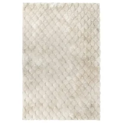 Discount Atmosphera Créateur D'Intérieur Tapis effet laine Adriel beige 90x60cm - Atmosphera