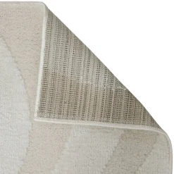 Atmosphera Créateur D'Intérieur Tapis effet laine Anoai blanc 200x150cm- Blanc ondulé- Atmosphera* Tapis Intérieur|Tapis Pour Chambre