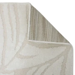 Atmosphera Créateur D'Intérieur Tapis effet laine Anoai blanc 200x150cm- Blanc ondulé- Atmosphera* Tapis Intérieur|Tapis Pour Chambre