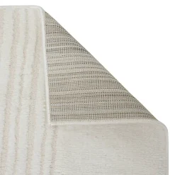 Atmosphera Créateur D'Intérieur Tapis effet laine Anoai blanc 200x150cm- Blanc feuille- Atmosphera* Tapis Pour Chambre