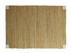 Best Vente-unique Tapis en jute tissé main - 200 x 290 cm - Naturel - ARAYA