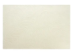 New Vente-unique Tapis en relief 100% laine tufté main - 200 x 290 cm - Ivoire - 2100g/m² - NEORA