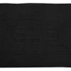 Deko & Co Tapis en toile de jute noir L.180 x l.120cm Deco&co* Tapis Jute Et Naturel