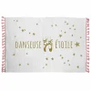 Discount Paris Prix Tapis Enfant "Danseuse étoile" 50x80cm Blanc