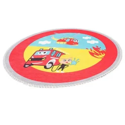 New Paris Prix Tapis Enfant Imprimé "Playground III" 160cm Multicolore