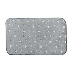 Paris Prix Tapis Enfant "Phosphorescent Fluo" 50x80cm Gris*Enfant Tapis Pour Chambre D'Enfant