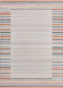 Online Atticgo Tapis extérieur multicolore rectangulaire géométrique 120x170 cm SAMARA