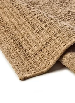 Best Atticgo Tapis extérieur naturel rectangulaire classique effet jute 80x150 cm ACRA