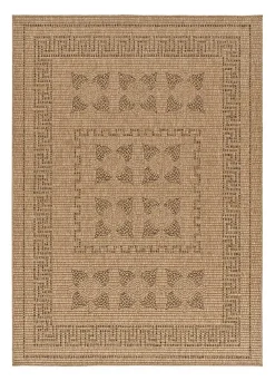 Best Atticgo Tapis extérieur naturel rectangulaire classique effet jute 80x150 cm ACRA
